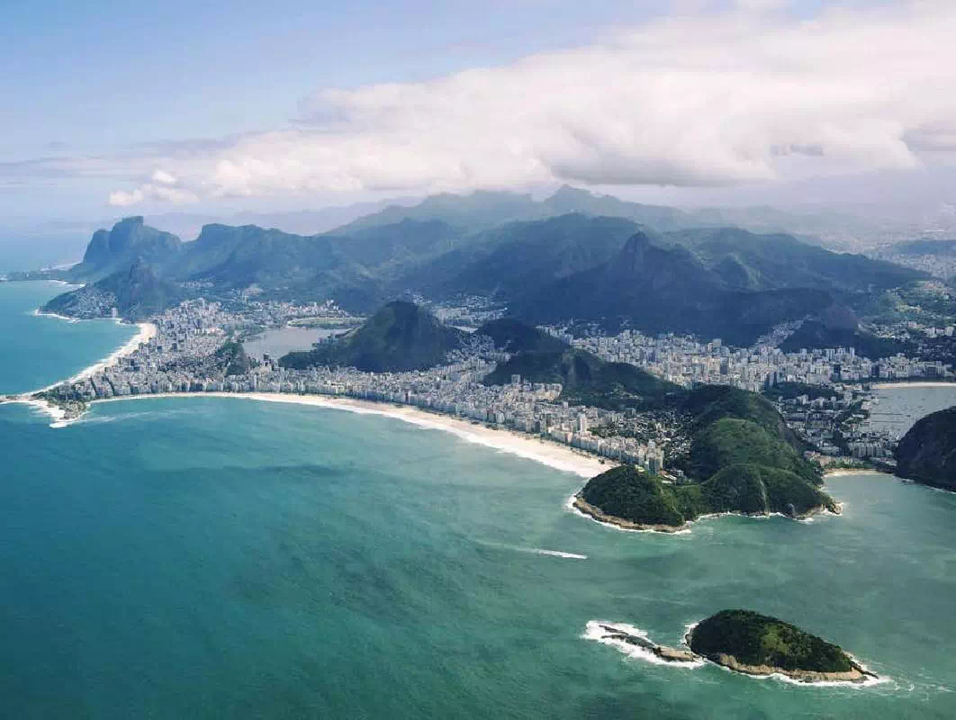 Rio Helicopter Flight Tour from Sugar Loaf Mountain