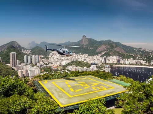 Rio Helicopter Flight Tour from Sugar Loaf Mountain