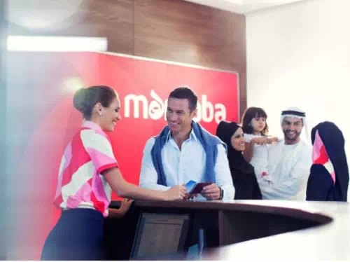 Dubai Airport Marhaba Lounge Services and Facilities Use