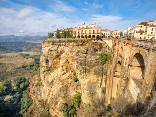 Ronda Day Tour with Bullring and Wine Cellar Visit from Costa del Sol