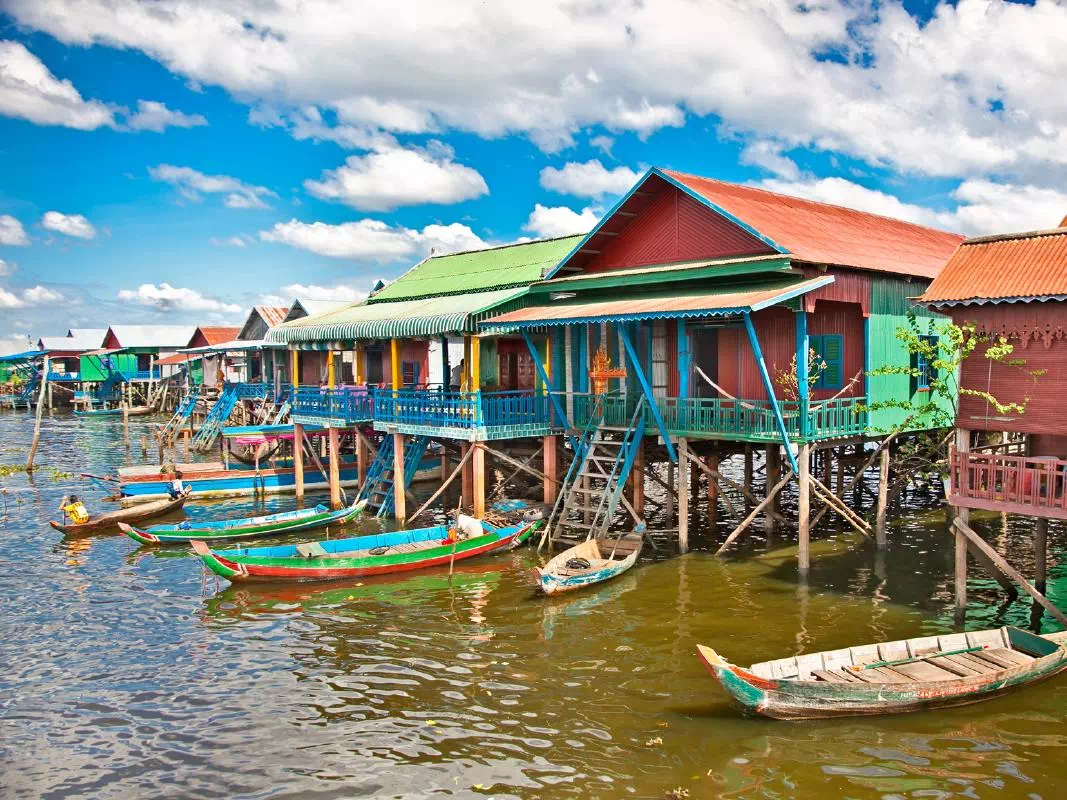 Tonle Sap Lake Guided Tour from Siem Reap with Boat Ride 