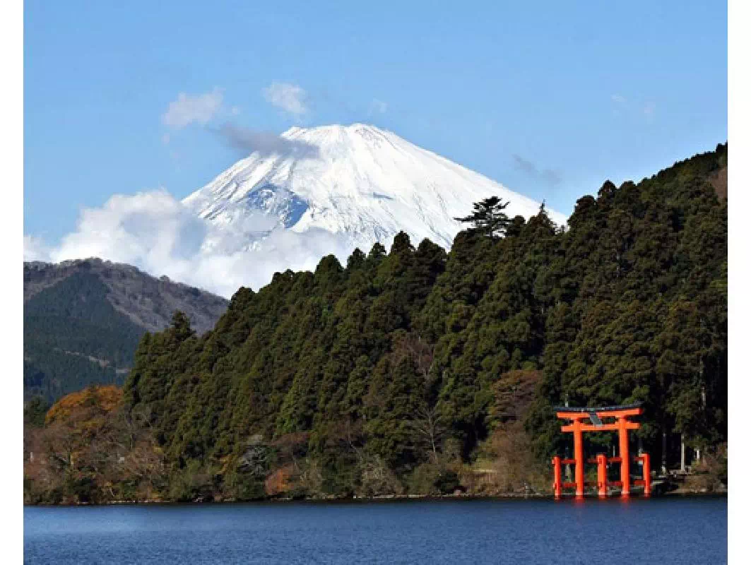 Mt. Fuji Tour with Lake Ashi Cruise and Ropeway Ride from Asakusa or Ginza