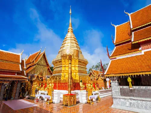 Chiang Mai's Doi Suthep and City Temples Private Half Day Tour