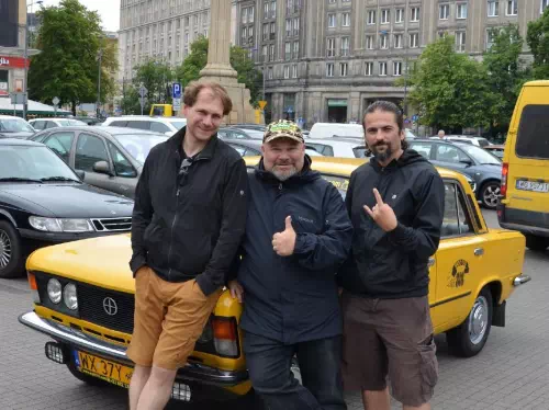 Warsaw Highlights Private Tour in a Retro FIAT 125p & Lunch in a Polish Milk Bar