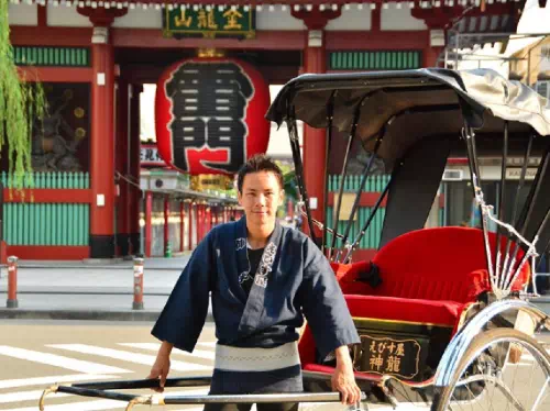 Tour of Asakusa's Best Spots by Rickshaw