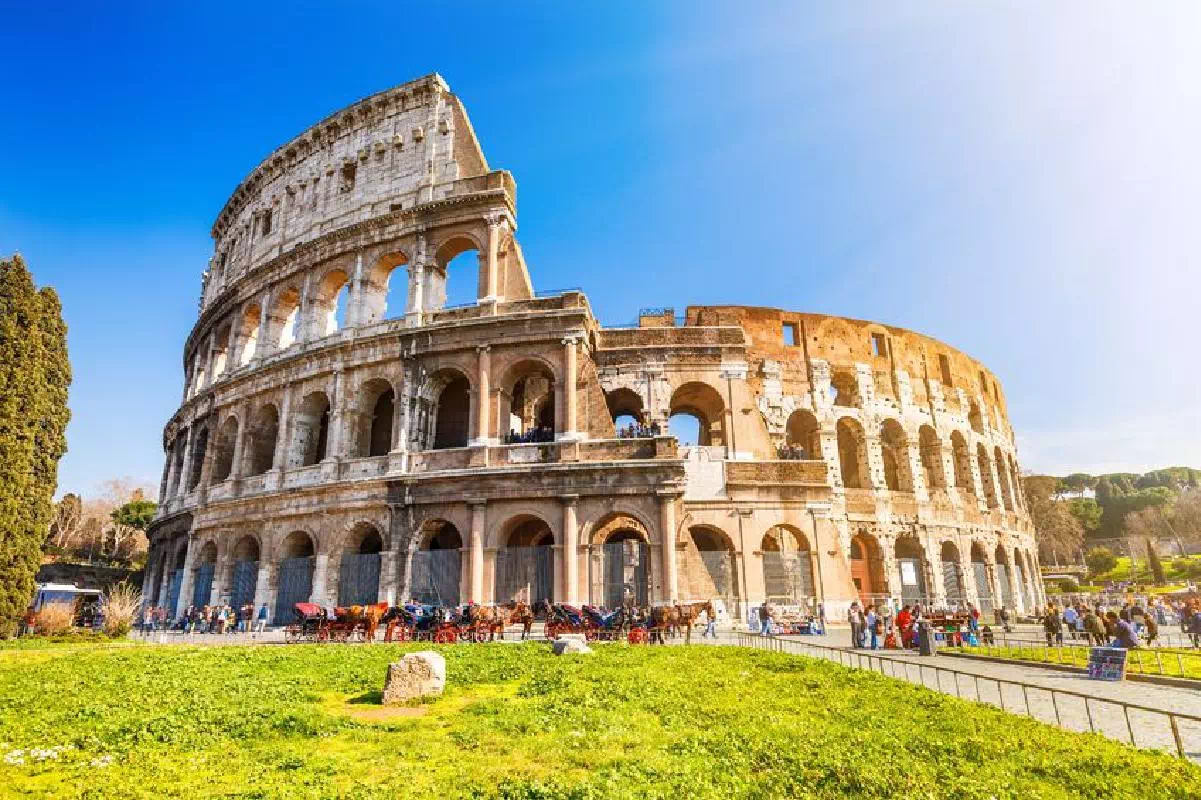 Colosseum Small Group Skip the Line Tour with Roman Forum & Palatine Hill Visit