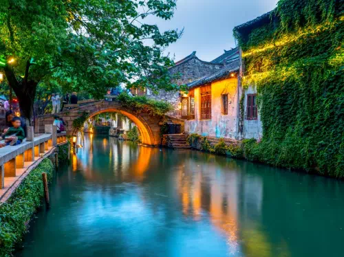 Suzhou City and Zhouzhuang Water Village Group Tour from Shanghai
