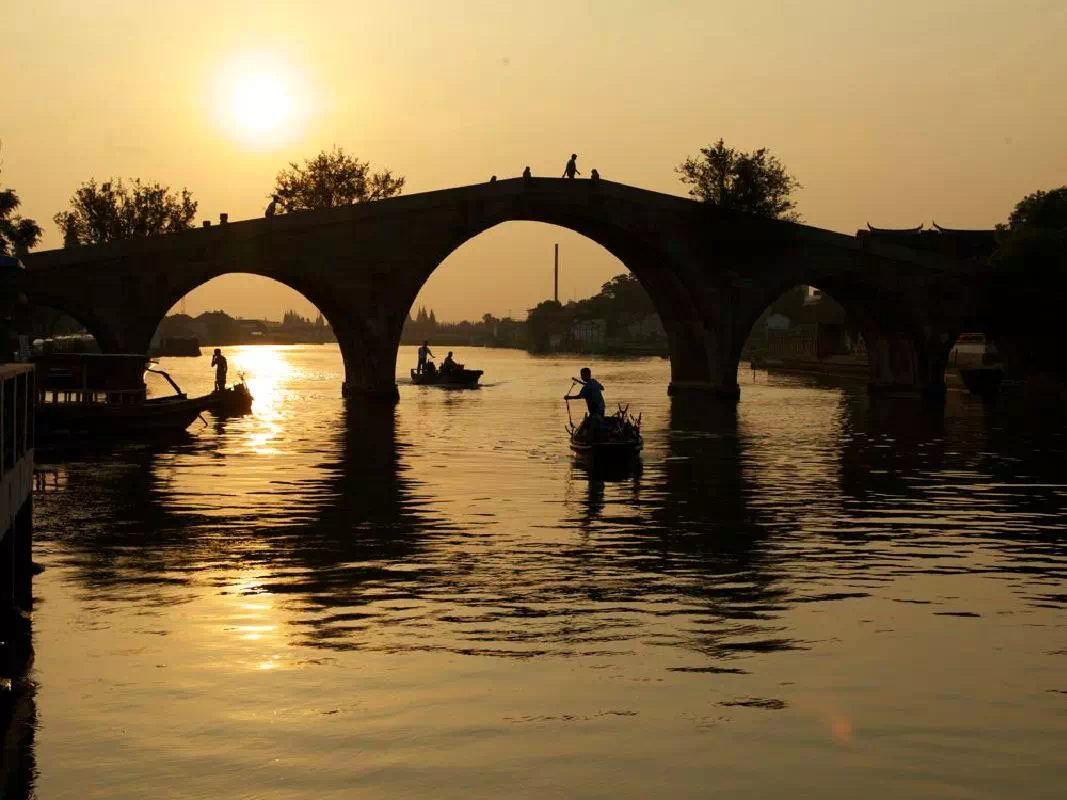 Zhujiajiao Water Town Private Half Day Tour from Shanghai with Boat Ride