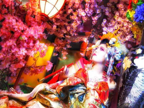 Fantasy Kimono All Gender Photo Shoot and Makeover Experience in Tokyo