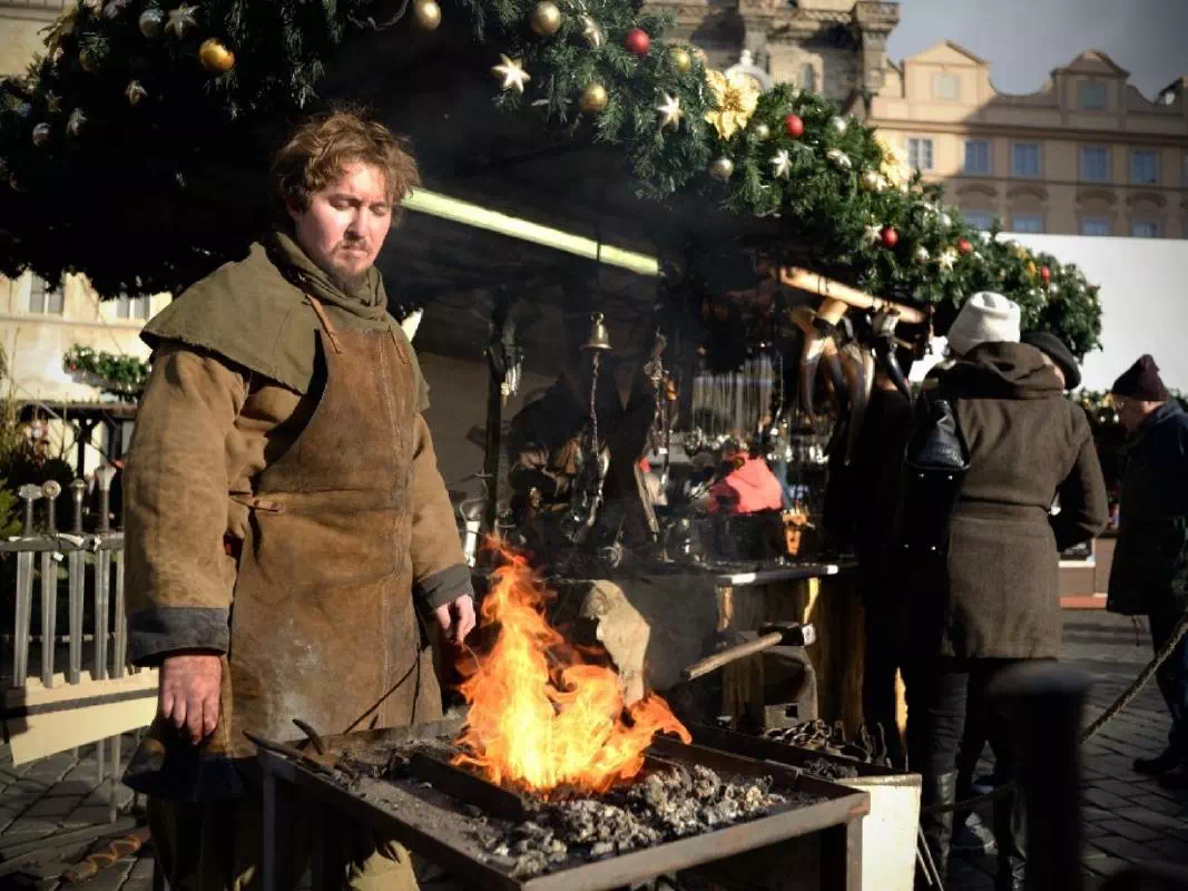 Prague Christmas Markets Small Group Tour with Food Tasting