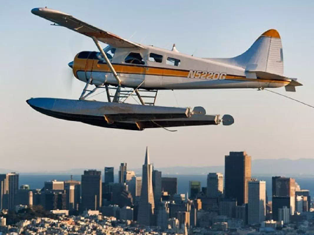San Francisco Sunset Champagne Seaplane Flight Tour