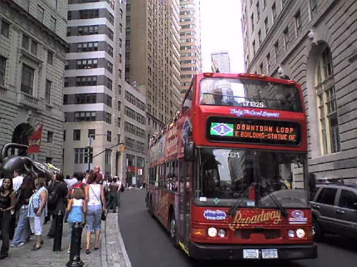 Manhattan Bus Tour with Harbor Ferry Cruise and Top of the Rock Admission Ticket