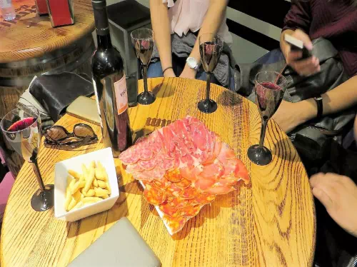 Spanish Iberian Ham Experience in Madrid with Wine Tasting