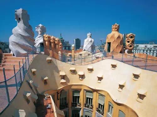 Barcelona Gaudi's Casa Mila Skip the Line Ticket with Audio Guide