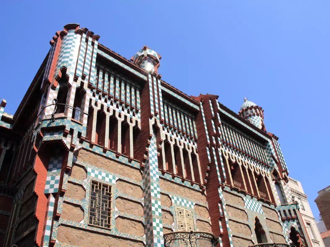 Gaudi's Casa Vicens Entrance Ticket and Guided Tour