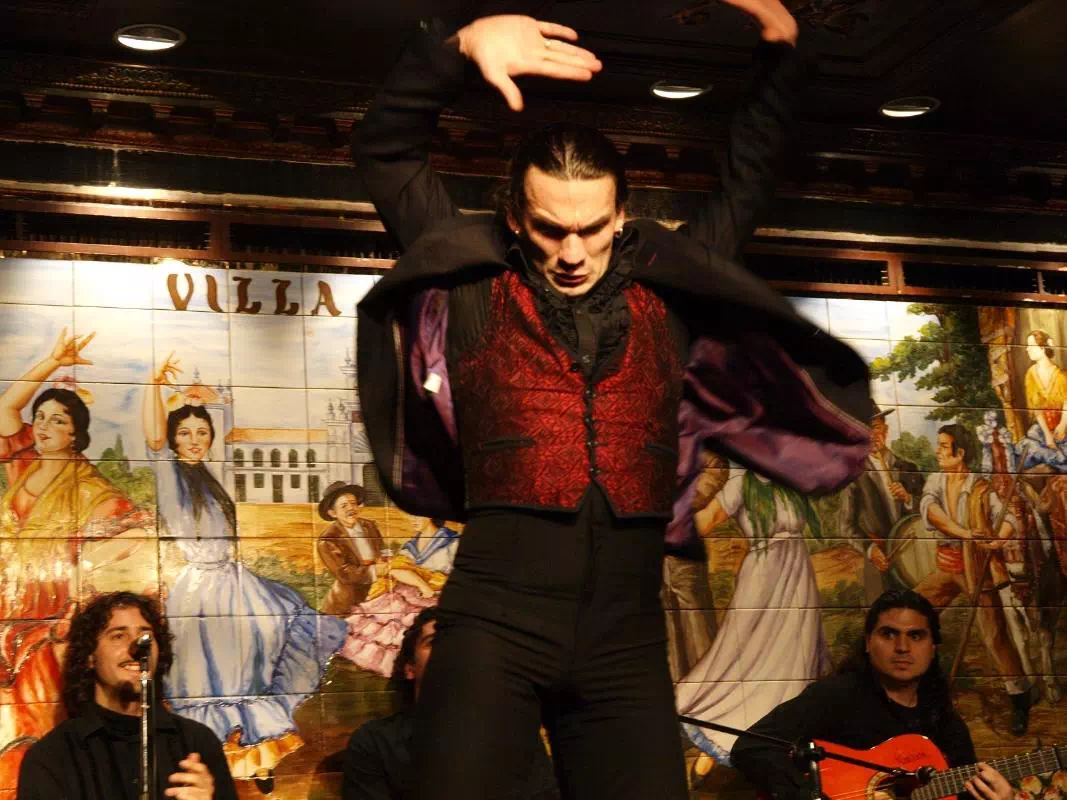 Madrid Tablao Villa Rosa Flamenco Show with Drink