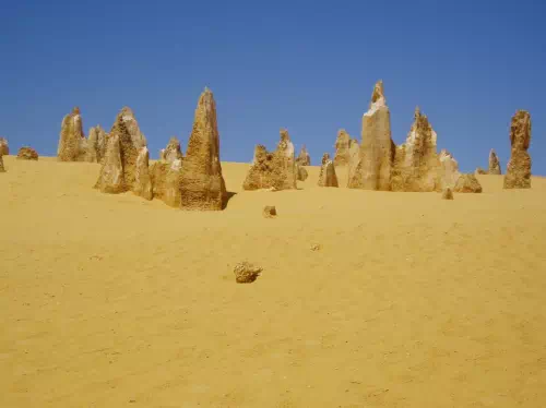 Wave Rock and Pinnacles Day Tour with Scenic Flight from Perth