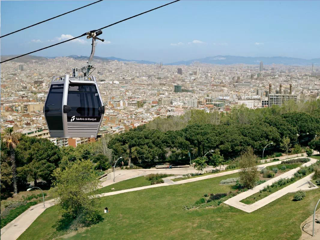 Barcelona Montjuic Cable Car Ticket