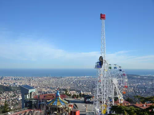 Barcelona Tibidabo Amusement Park Entry Ticket