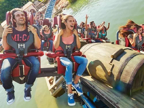 PortAventura Theme Park Day Tour from Barcelona with Entry Tickets