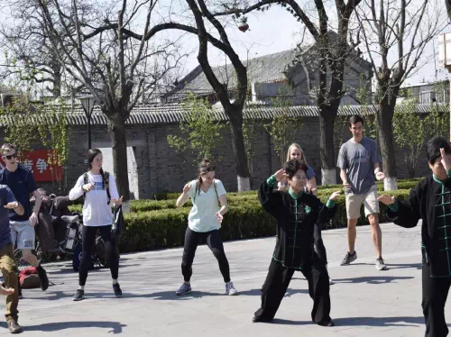 Taiji Boxing Lesson with Authentic Chinese Breakfast in Beijing