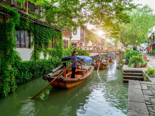Private Tour of Suzhou City and Zhouzhuang Water Town from Shanghai