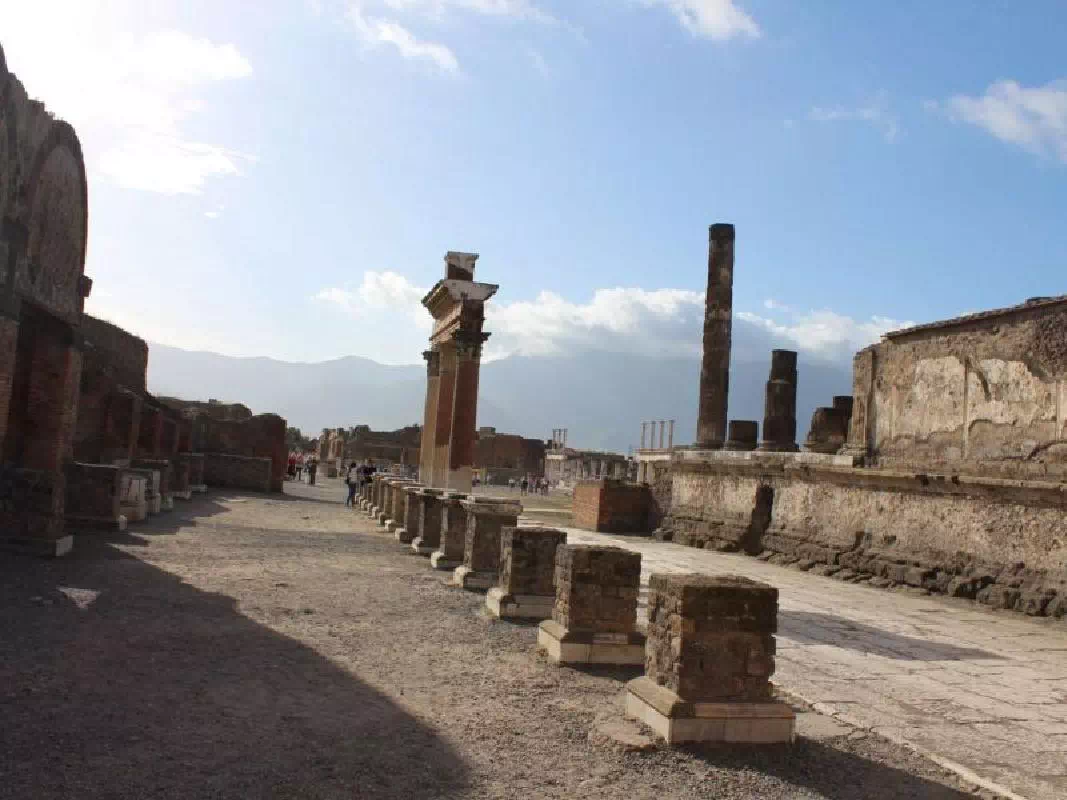 Pompeii and Herculaneum Tour from Naples with Roundtrip Transfers