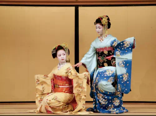 Kyoto Evening Cultural Tour in Gion with Traditional Performances & Tea Ceremony