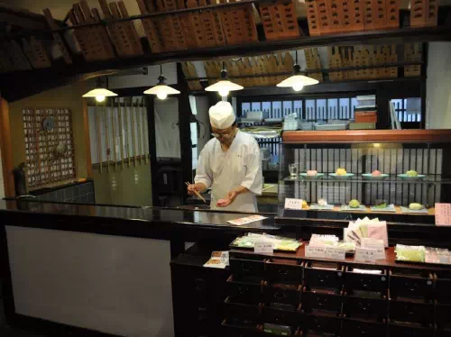 Traditional Japanese Sweets Making Experience in Higashiyama