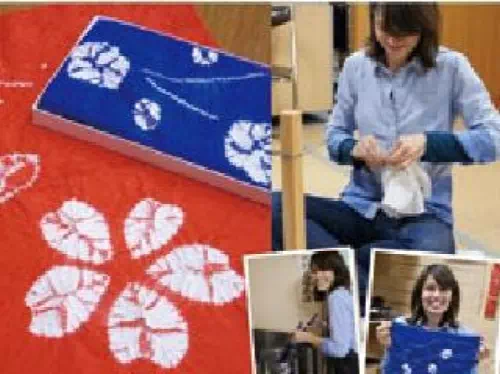 Unique Shibori Cloth Dyeing Experience in Kyoto