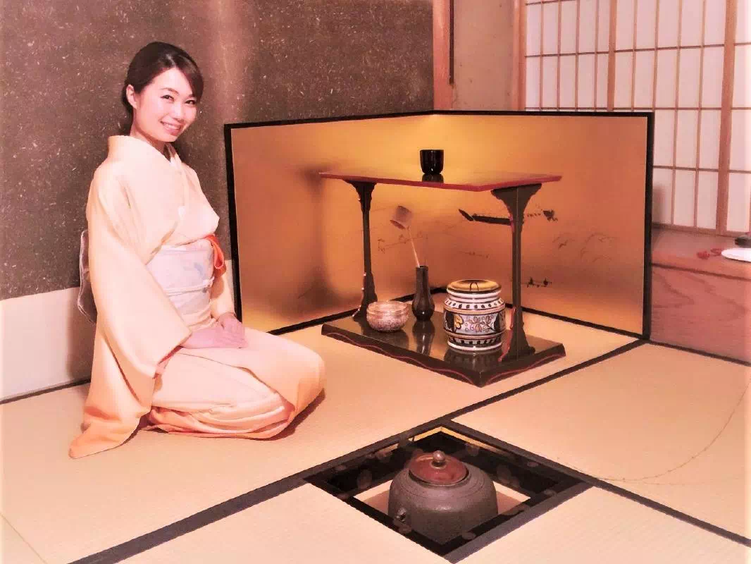 Japanese Tea Ceremony at Seiryo Temple with Original Sweets in Arashiyama
