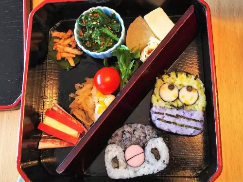 Colorful & Delicious Sushi Art Cooking Class at Saishoji Temple in Kyoto