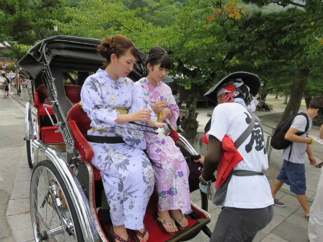 Rickshaw Ride from Ginkakuji