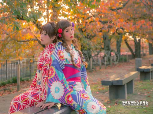 Modern Japanese Kimono Full Day Rental and Free Strolling in Kyoto