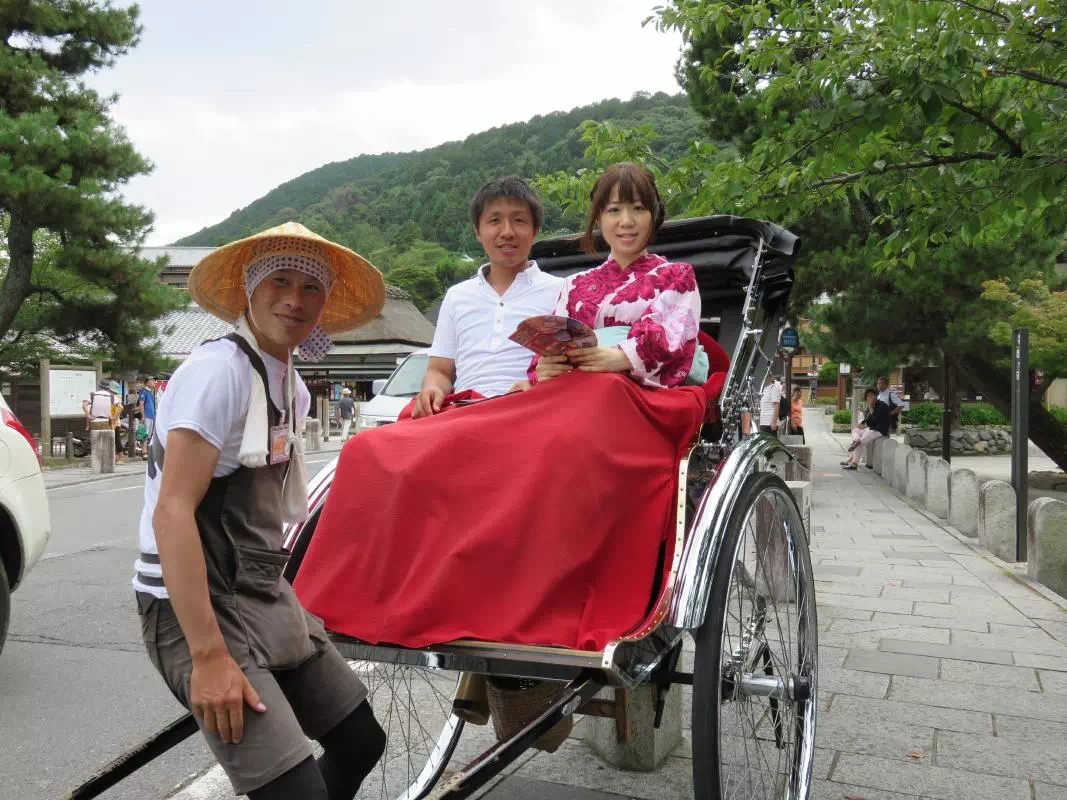 Rickshaw Ride from Kodaiji Temple and Philosopher's Walk