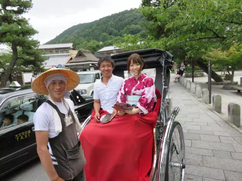 Classic Rickshaw Ride in Arashiyama with English-Speaking Guide