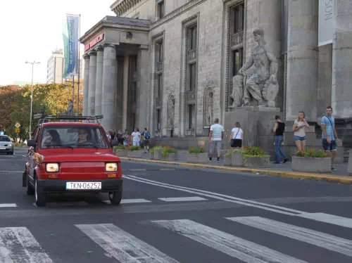 Warsaw Highlights Self-Drive Tour in a Polish FIAT 126p