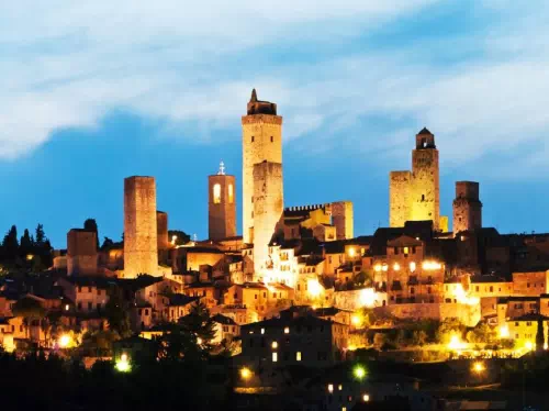 San Gimignano & Siena from Florence Small Group Tour with Chianti Wine & Dinner