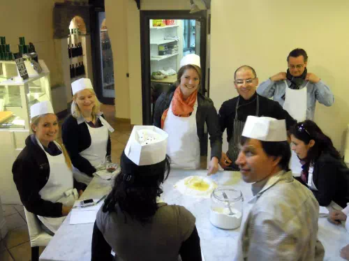 Cooking Class in Florence and Market Tour with Lunch and Wine Tasting