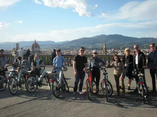 Electric Bike Tour of Florence and Tuscan Countryside with Wine Tasting