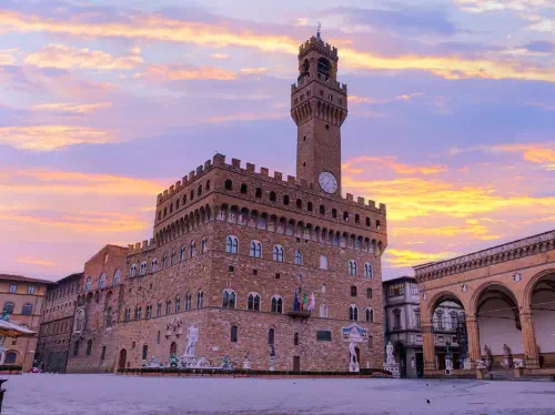 Palazzo Vecchio Sunset Tour with Arnolfo Tower Access