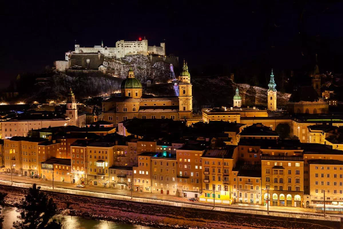 Best of Mozart Concert at Salzburg Fortress with Dinner and River Cruise