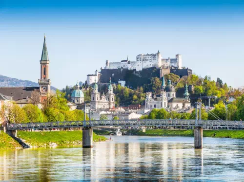 Best of Mozart Concert at Salzburg Fortress with Dinner and River Cruise