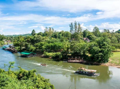 3-Day River Kwai Trip from Bangkok with 2-Night Stay at Jungle Rafts