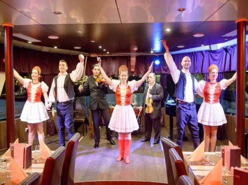 Budapest Dinner Cruise at Danube River with Live Folk Show