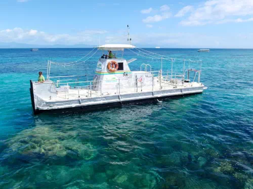 Green Island Afternoon Tour from Cairns with Snorkeling or Glass Bottom Boat 
