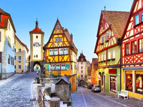 Rothenburg Guided Day Trip from Frankfurt with St. Jacobs Church Entry