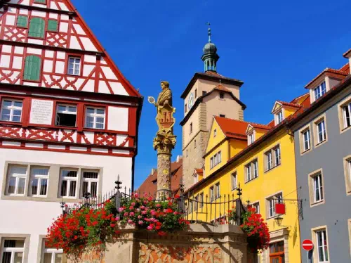 Rothenburg Guided Day Trip from Frankfurt with St. Jacobs Church Entry