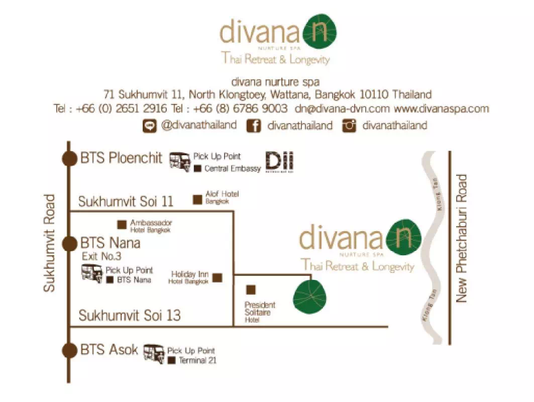 Divana Nurture Spa Thai Retreat and Wellness Programs from Bangkok