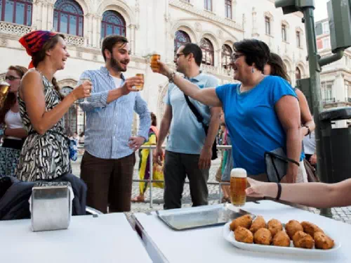 Lisbon Gourmet Food Walking Tour with Wine and Tapas Tasting